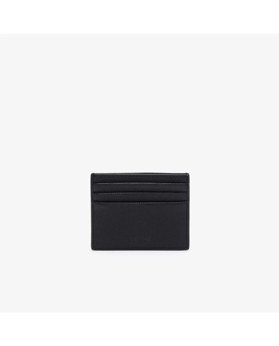 

Черный держатель для карт с передней частью Lacoste