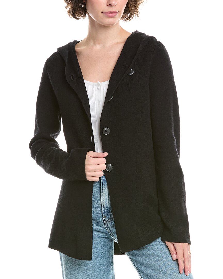 

Рафи Капюшонный пиджак из шерсти и кашемира Raffi, черный