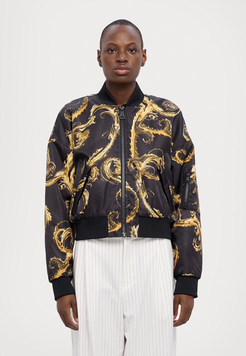 

Куртка-бомбер CHOROMO Versace, черный