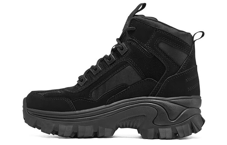 

Кроссовки Street Blox Chunky женские высокие черные Skechers