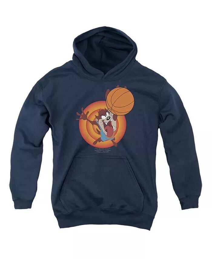 

Толстовка с капюшоном Taz Slam для мальчиков и девочек Space Jam 2, синий