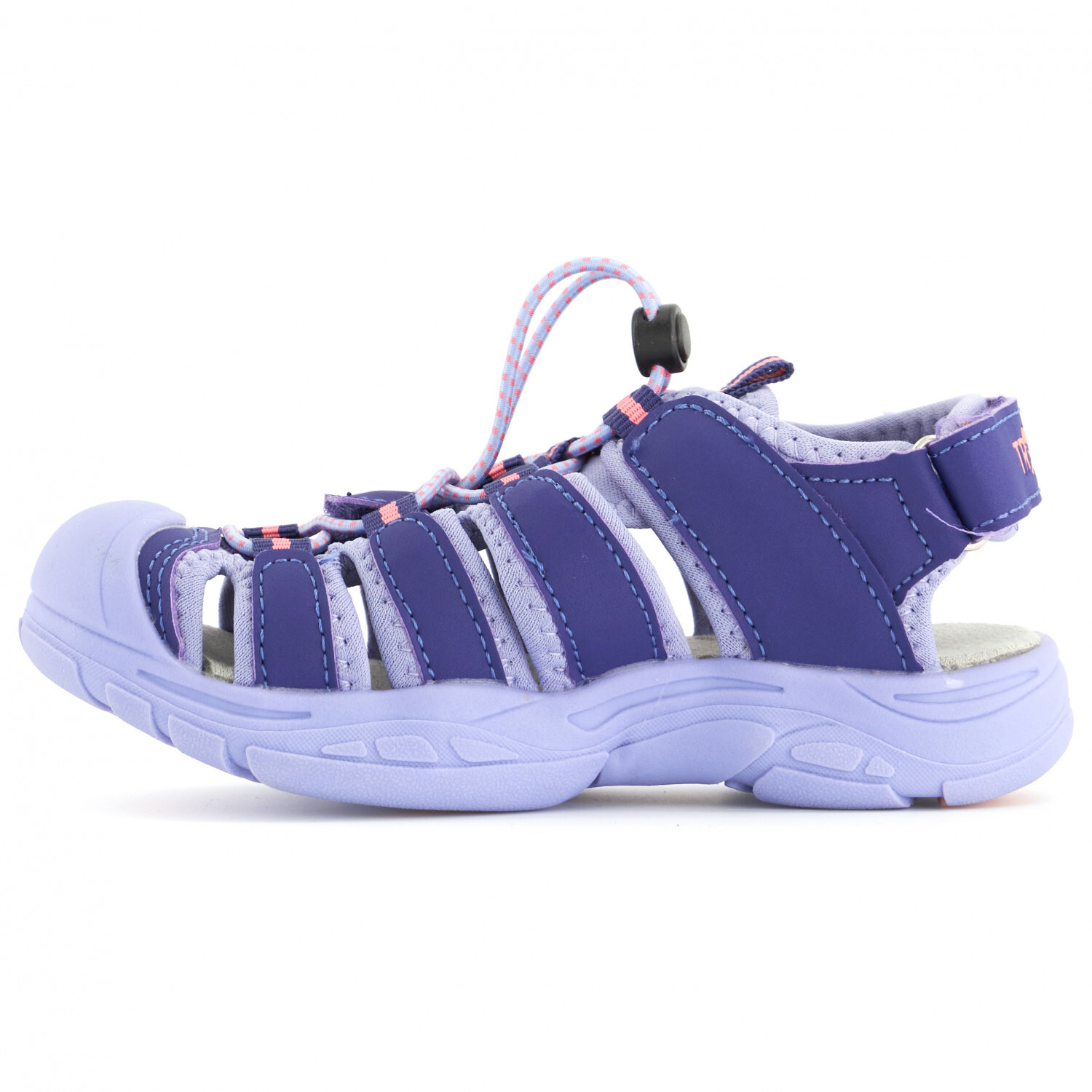 Сандалии Trollkids Kid's Kvalvika Sandal, цвет Dolphin Blue/Spicy Red — фото 4