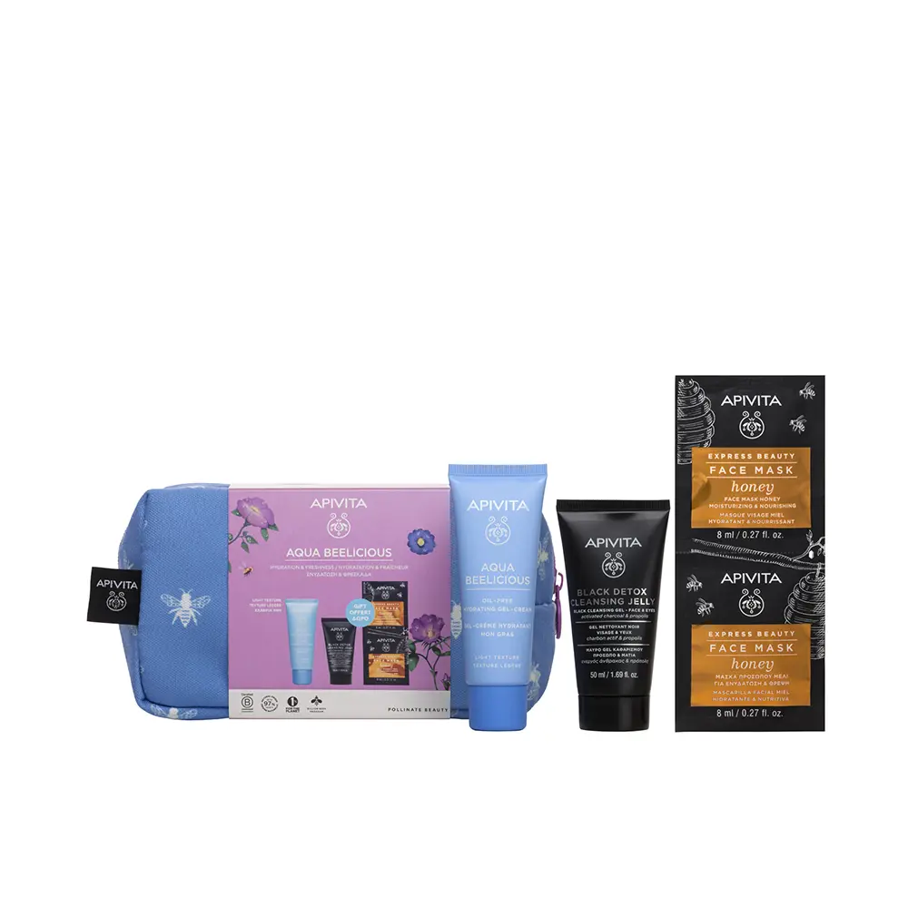 

Крем для лица Gel crema aqua beelicious estuche Apivita, 5 шт.