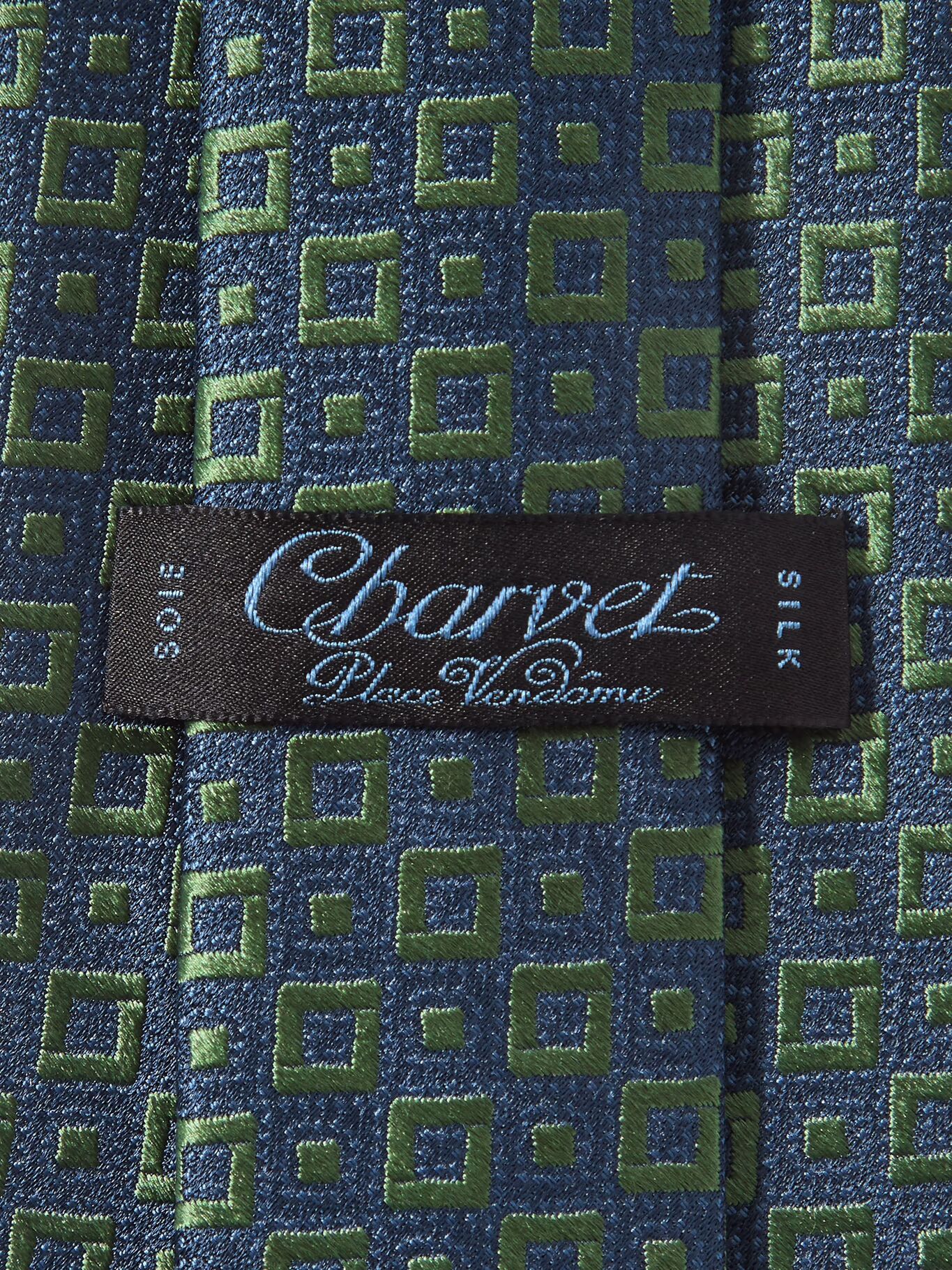 

Галстук из шелкового жаккарда шириной 8,5 см CHARVET, зеленый