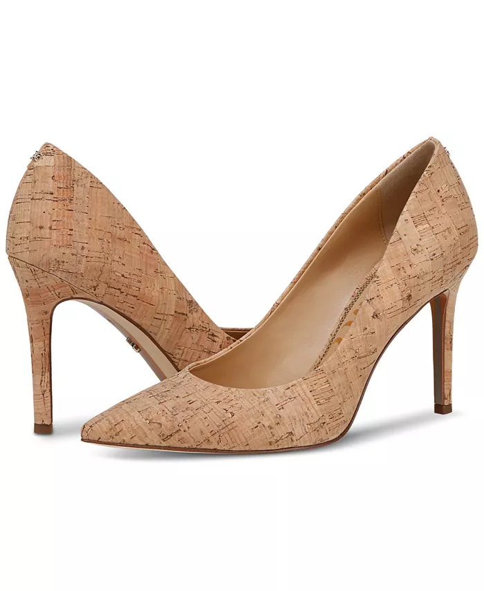 Женские туфли-лодочки цвета ореха Sam Edelman, коричневый/бежевый — фото 3