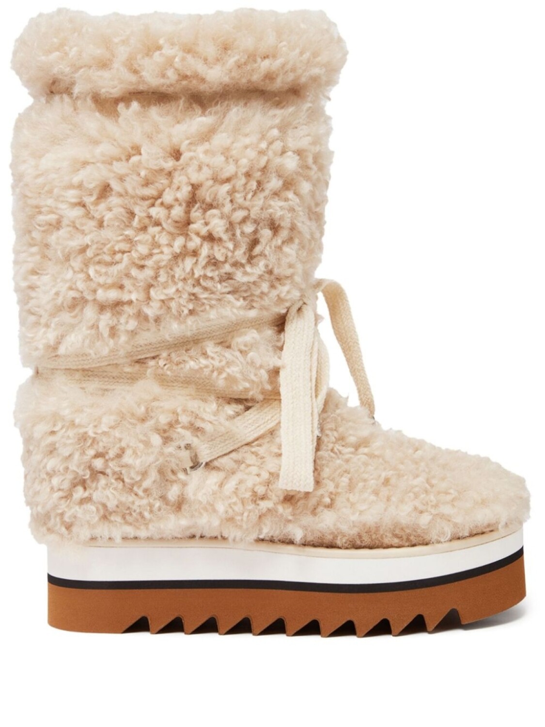 

Ботинки Sneak-Elyse Stella McCartney, нейтральный цвет