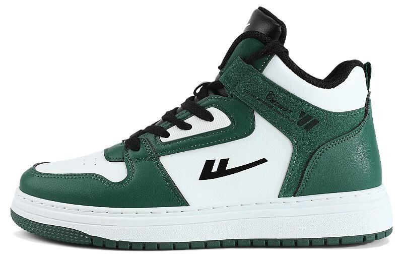 

Кроссовки WARRIOR Skateboarding Shoes Men High-top Green, темно-зеленый