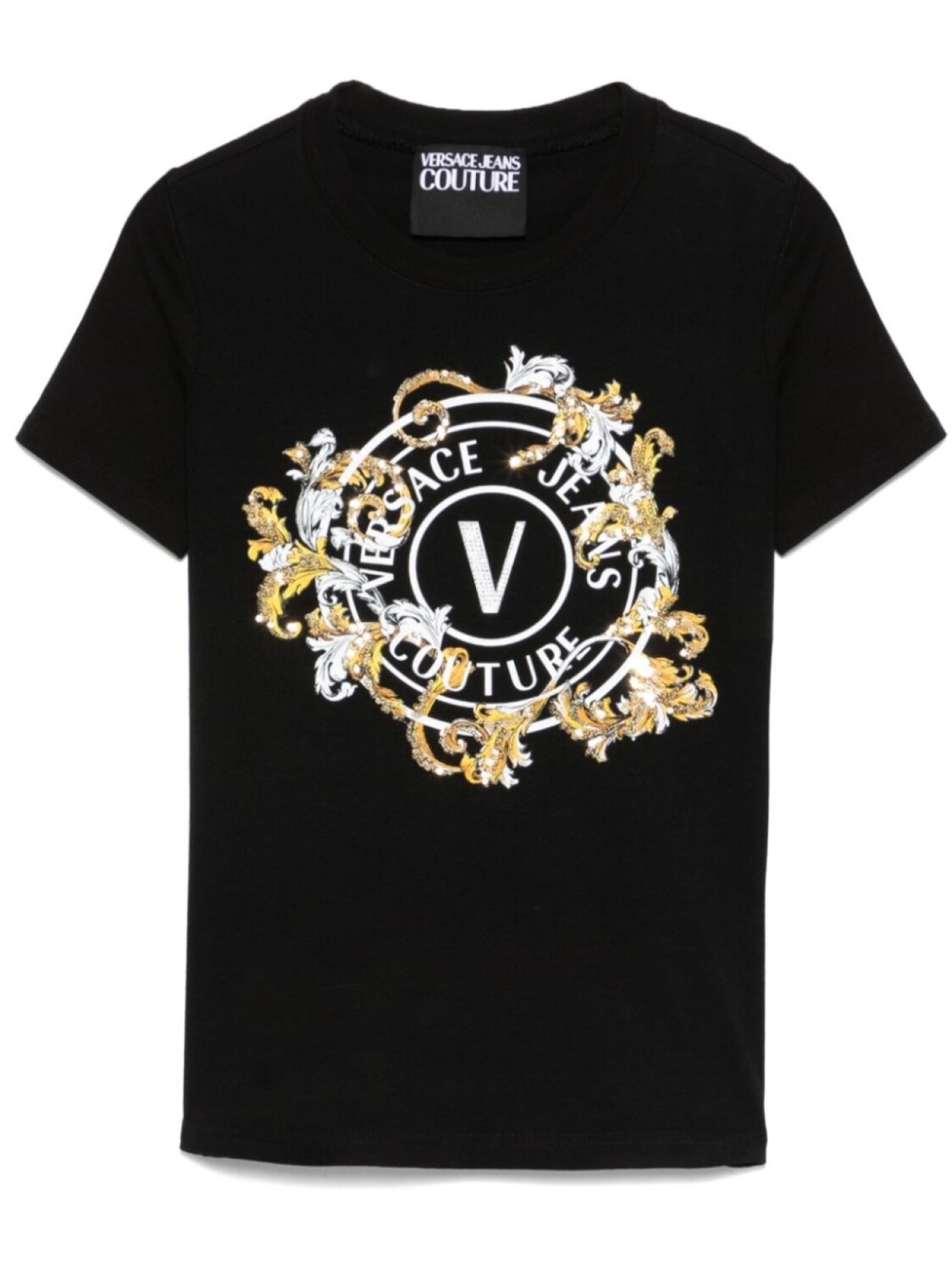 

Versace Jeans Couture футболка с логотипом, черный