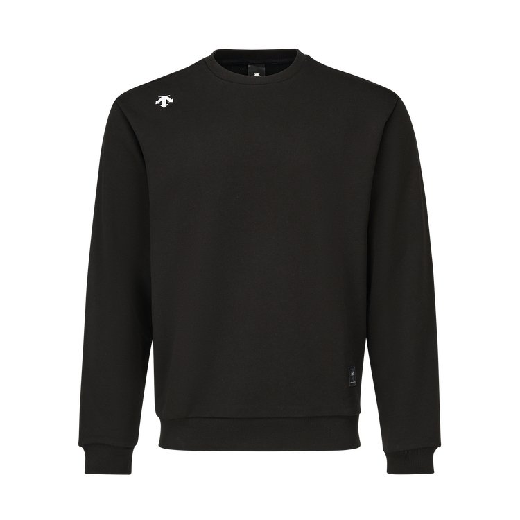 

Спортивный стиль вязаный свитшот мужской DESCENTE, Bk-Bk