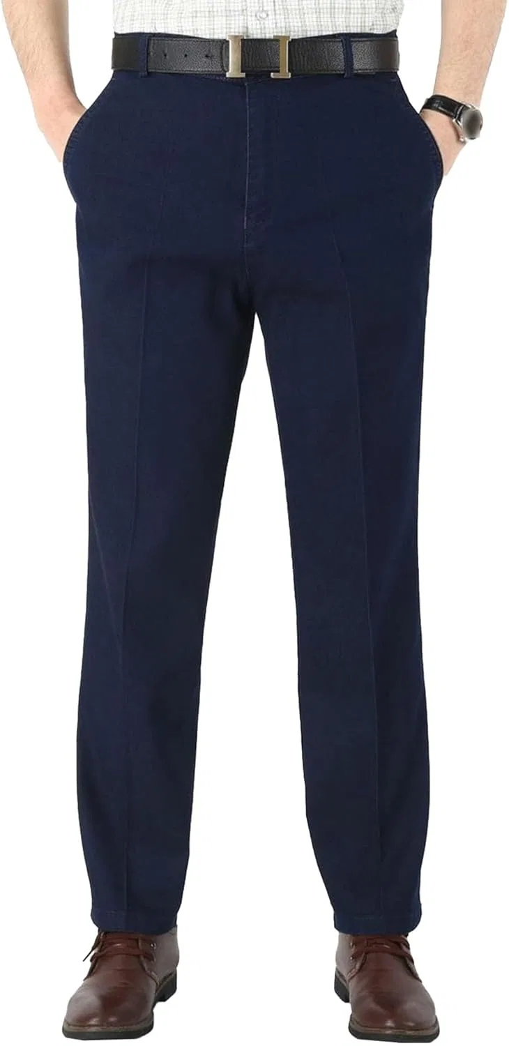 Джинсы свободного кроя, Comfort Flex Waist, Deep Blue