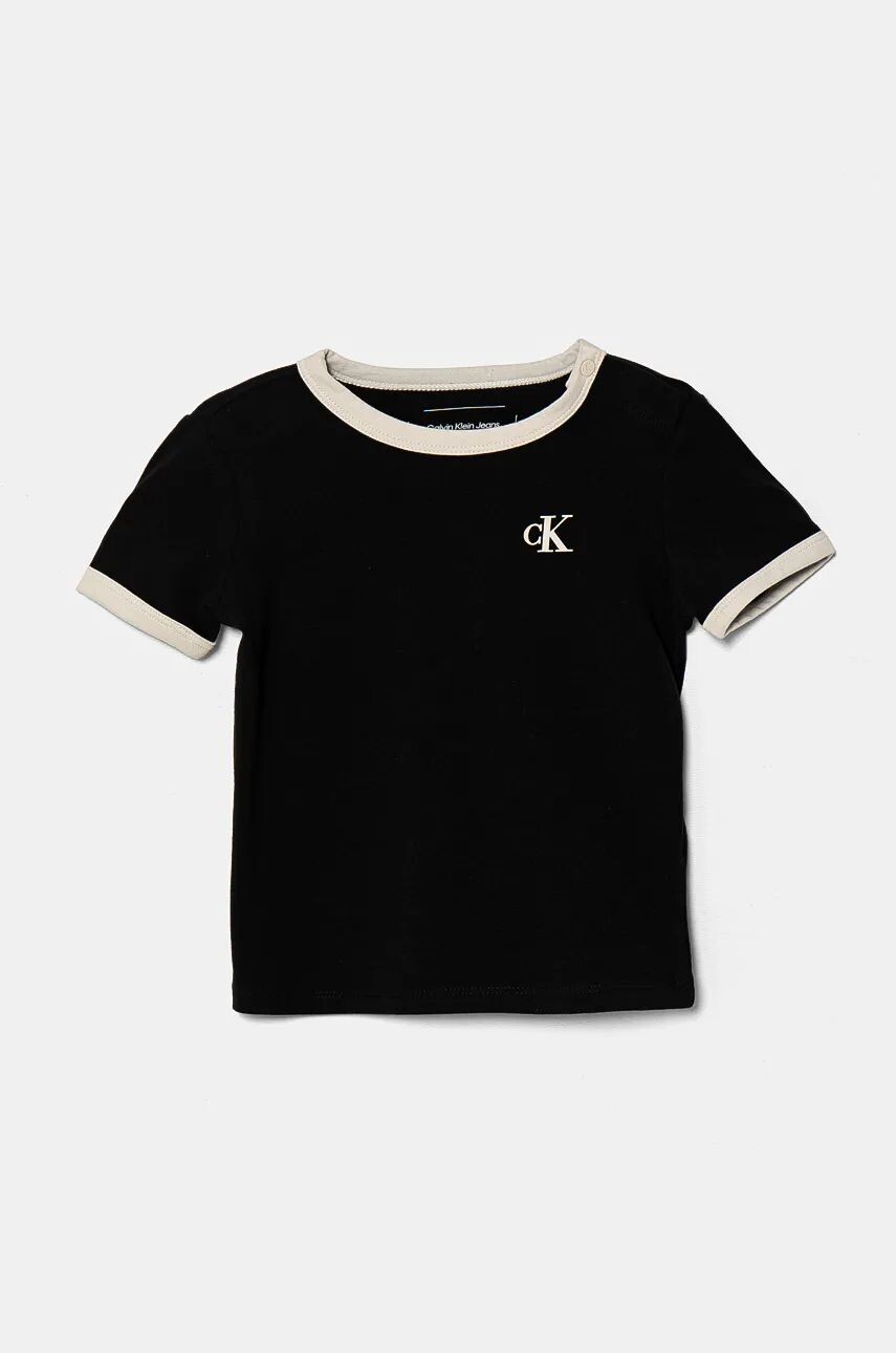 

Детская футболка Calvin Klein Jeans, черный