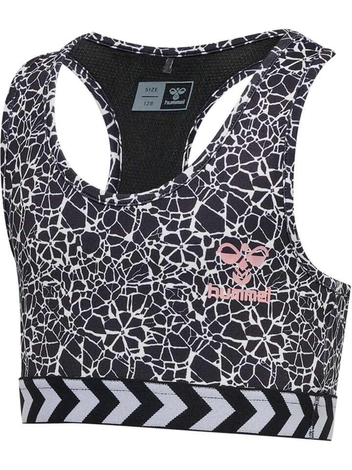 Топ Hummel Sports Top Ringerrücken Hmlmimmi Multisport Mädchen, цвет BLACK/WHITE — фото 4