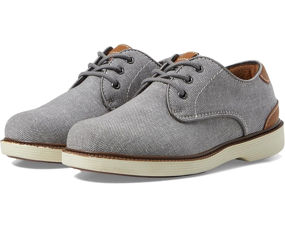 

Оксфорды Florsheim Kids Highland Canvas Plain Toe Oxford Jr., цвет Gray