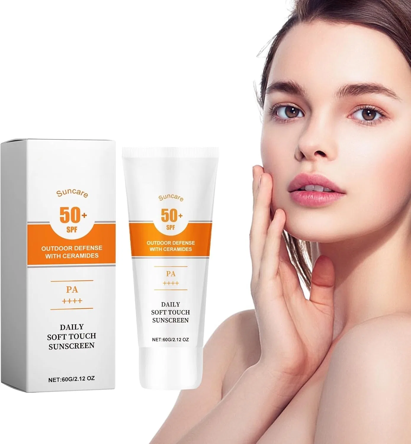 Солнцезащитный спрей для лица и тела SPF50+ PA++++, 60 г, рисовый, увлажняющий — фото 2