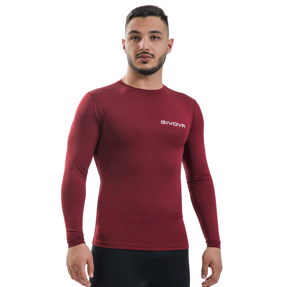 

Функциональная рубашка Givova Baselayer Corpus 3 темно-красная