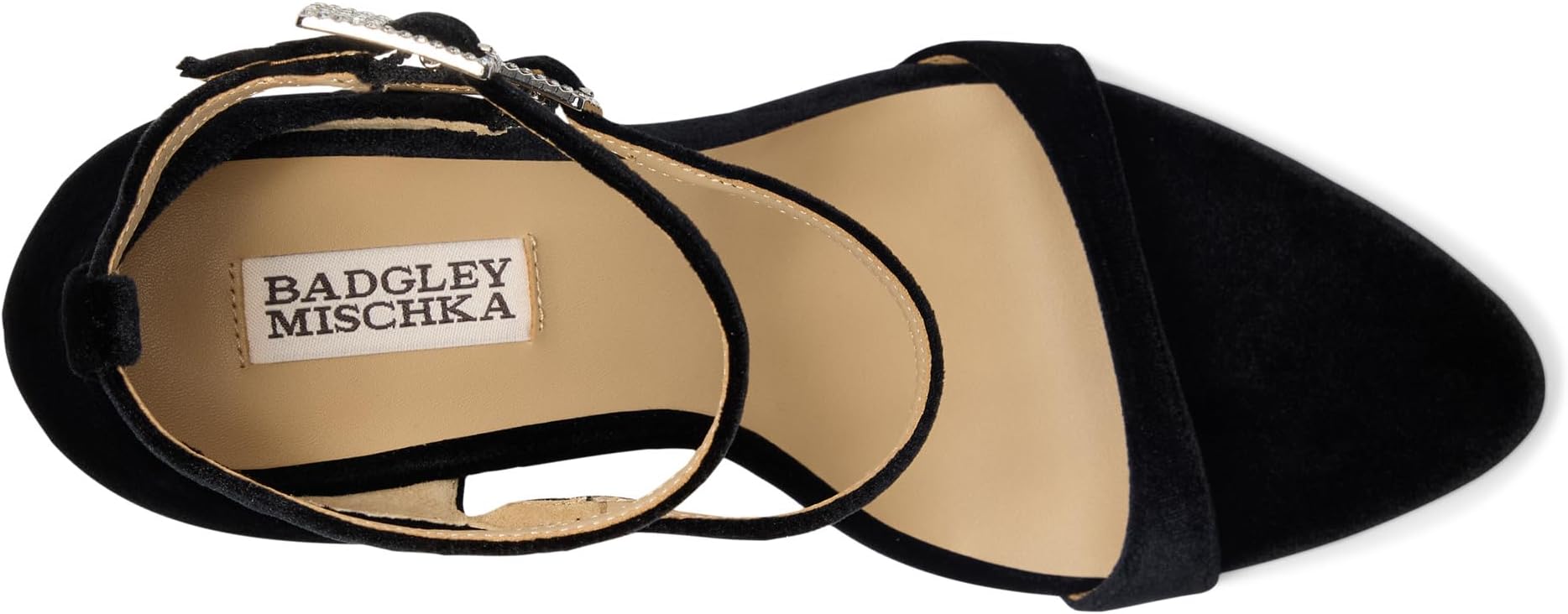Туфли Badgley Mischka Valencia, цвет Black Velvet — фото 2