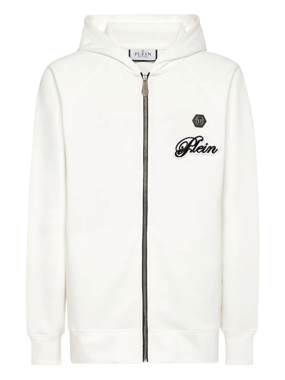 

Худи Basic Signature на молнии Philipp Plein, белый