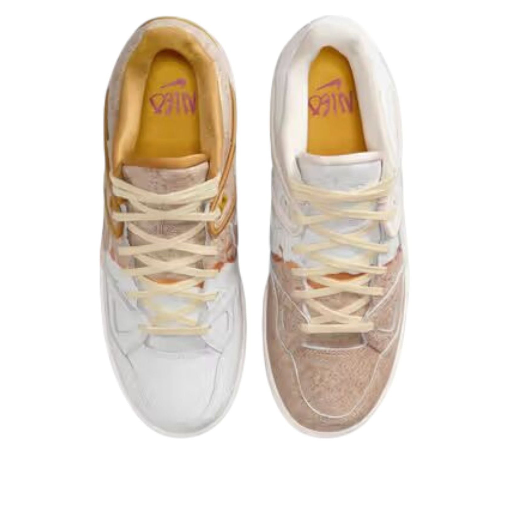 Кроссовки Nike x Nigo Air Force 3 Low 'Bamboo Medium Brown' — фото 4