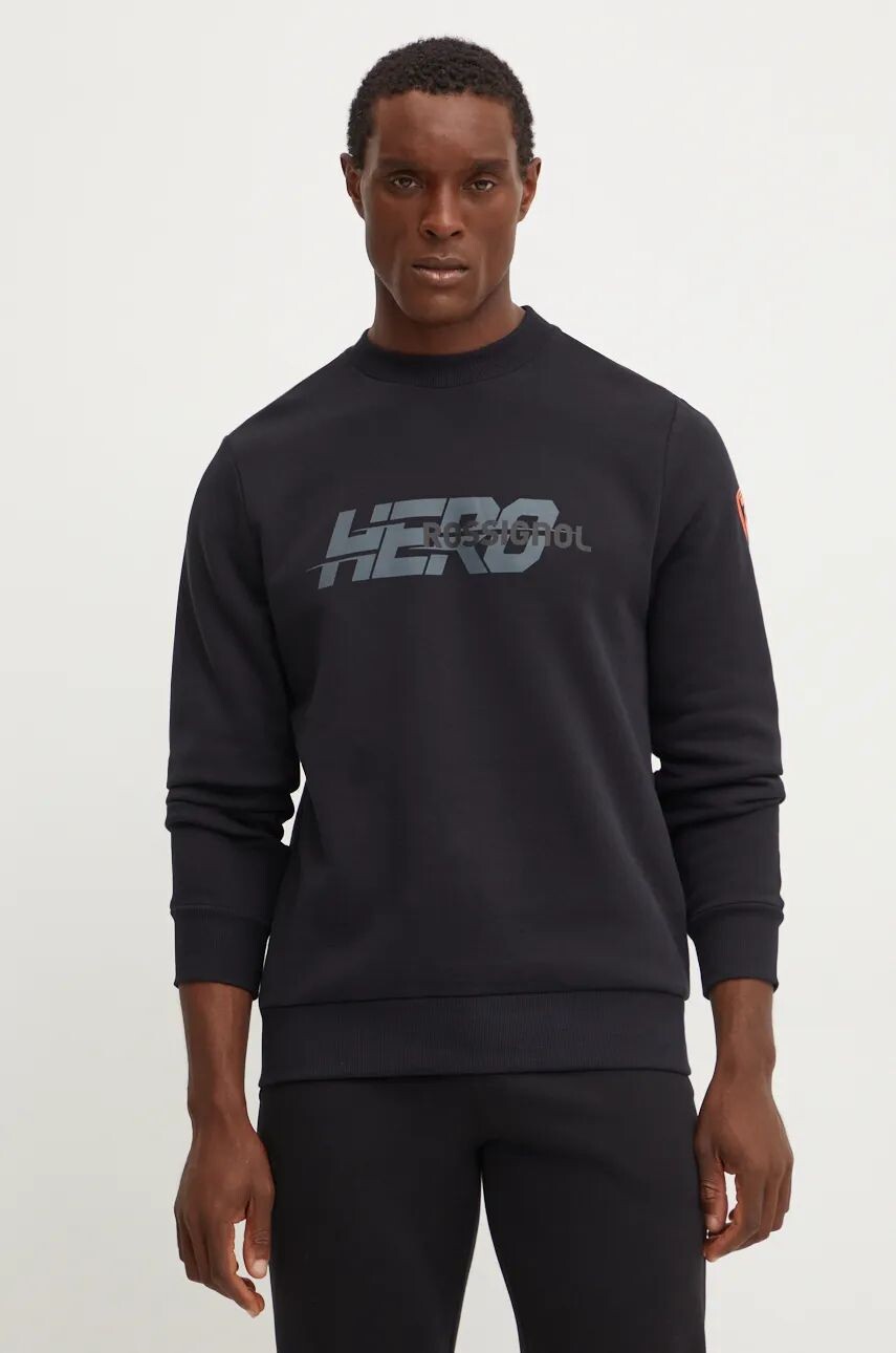 

Хлопковая толстовка Rossignol HERO, черный
