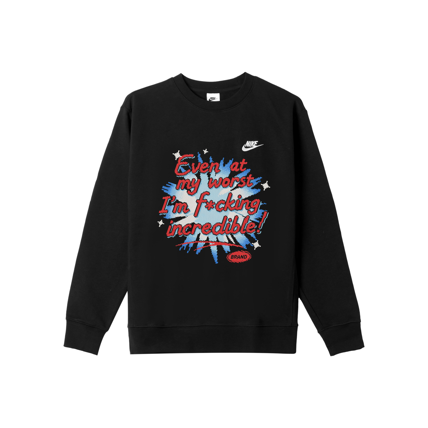 

Мужская спортивная толстовка Nike, черный