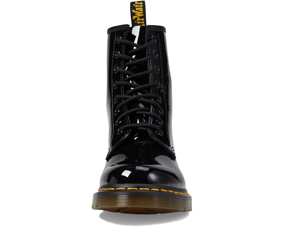 Ботинки кожаные Dr. Martens 1460 Patent, черный — фото 2