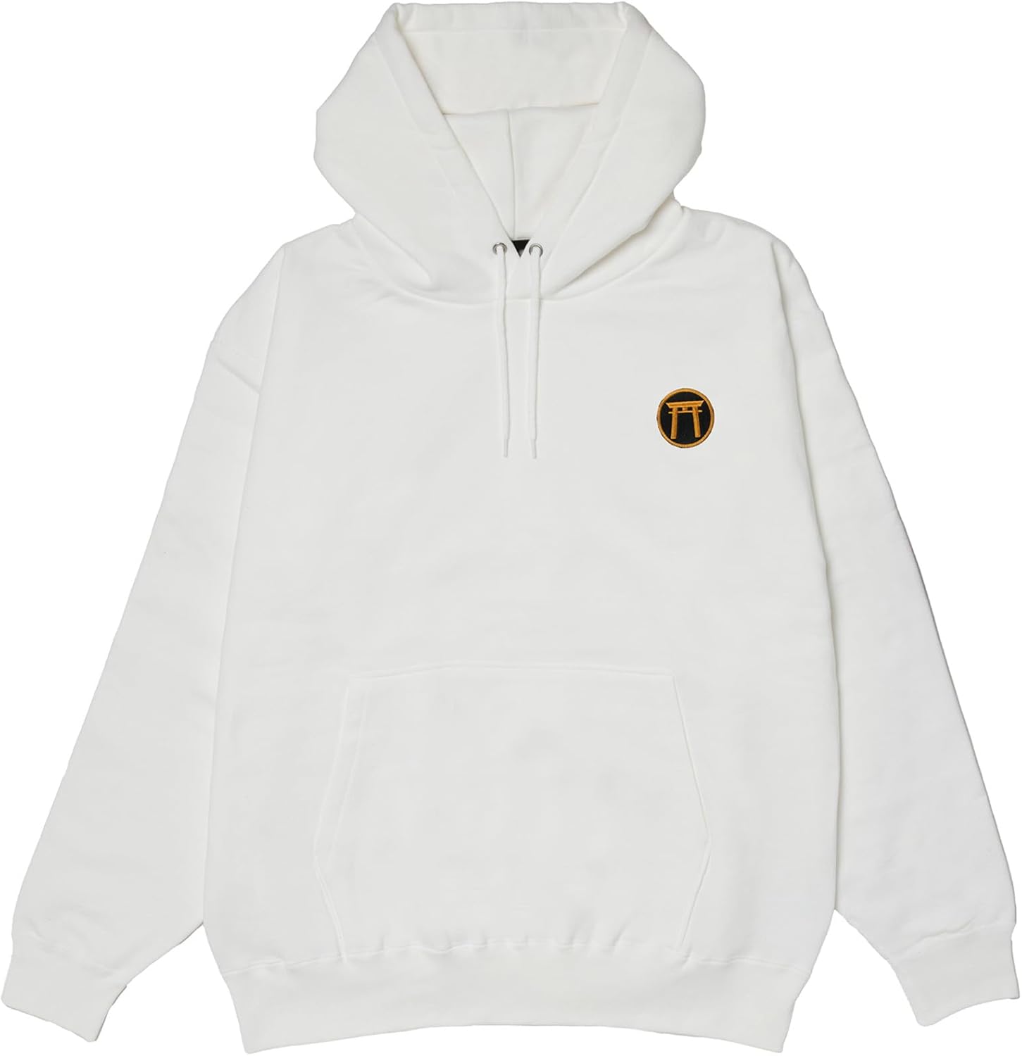 

Толстовка с капюшоном в стиле F, нашивка с гербом армии США, плотная ткань 12,4 унции, подкладка с начесом, толстовка без капюшона, белая F-Style