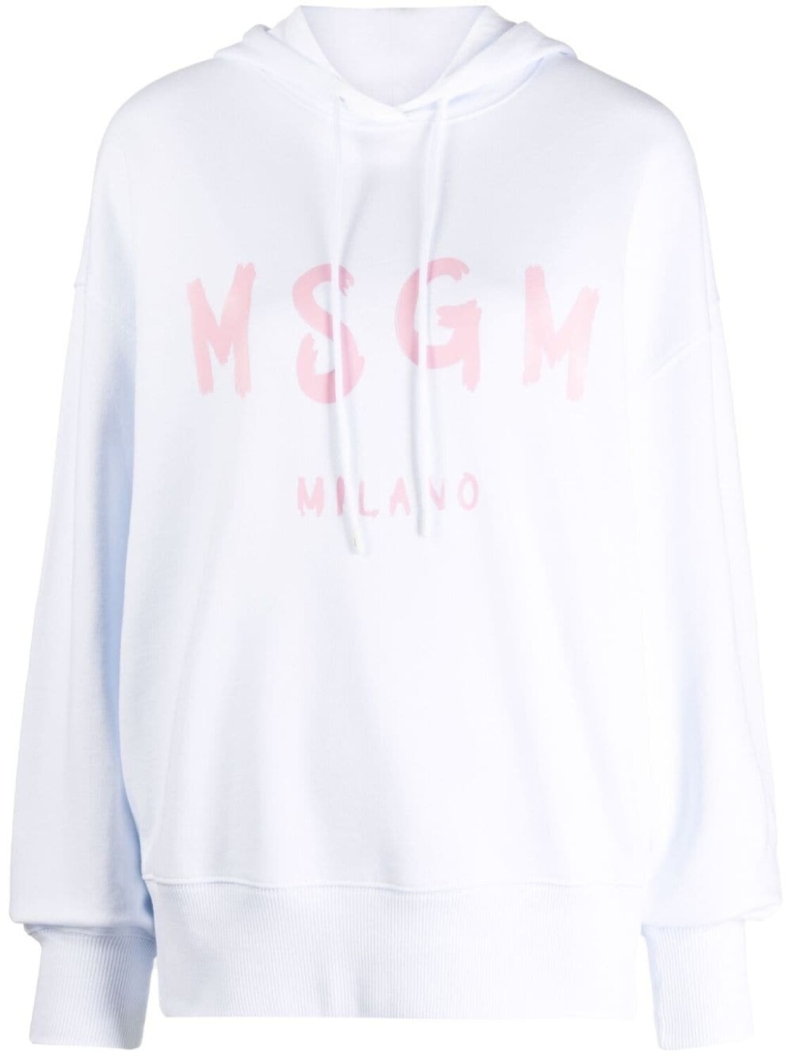 

Худи с логотипом MSGM, белый