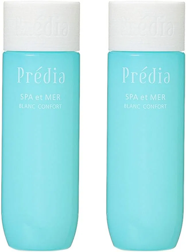 Набор для ухода за кожей Kose Predia Spa et Mer Blanc Confort лосьон 170 мл, набор 2 шт.