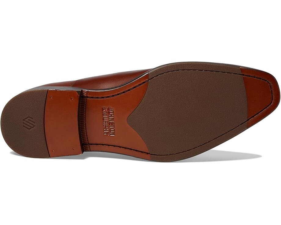 Оксфорды Johnston & Murphy Sullivan Cap Toe, цвет Tan Italian Calfskin — фото 3