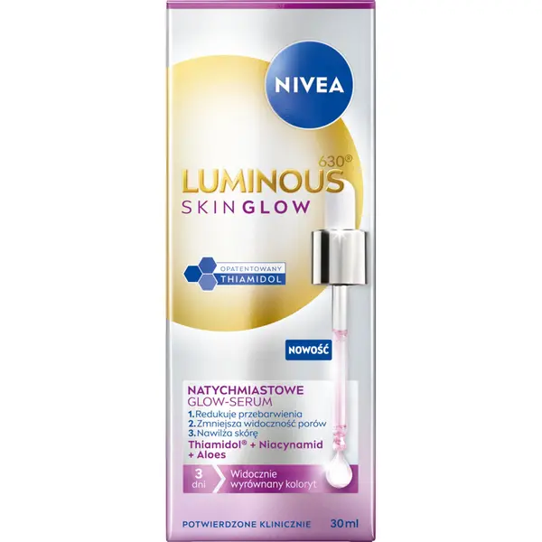 Сыворотка Nivea — Для мгновенного сияния лица, Luminous, 30 мл — фото 3