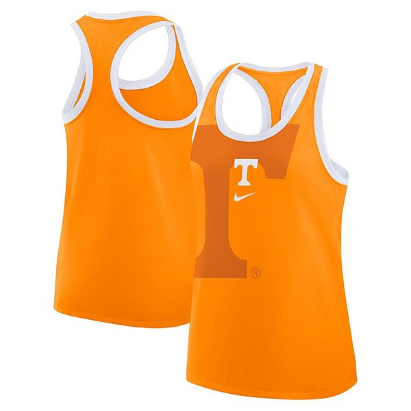 

Женский майка-танк primetime tri-blend tennessee orange tennessee volunteers Nike