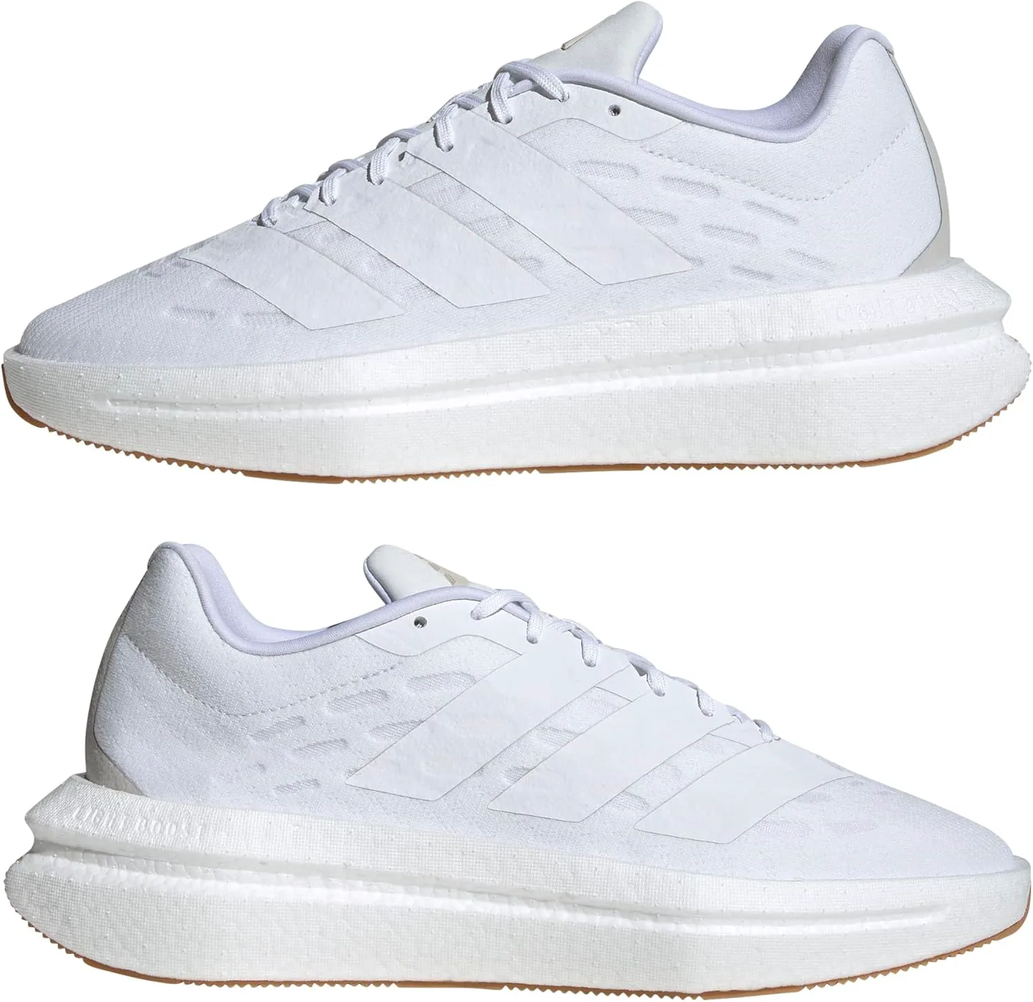 Мужская обувь Adidas Flowboost, белый/серый — фото 4