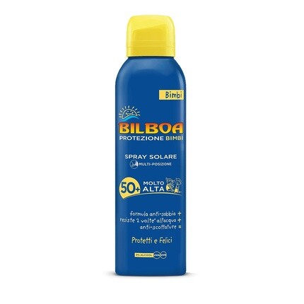 

Детский спрей с очень высокой защитой SPF50+ 150 мл Bilboa, Синий, Детский спрей с очень высокой защитой SPF50+ 150 мл Bilboa