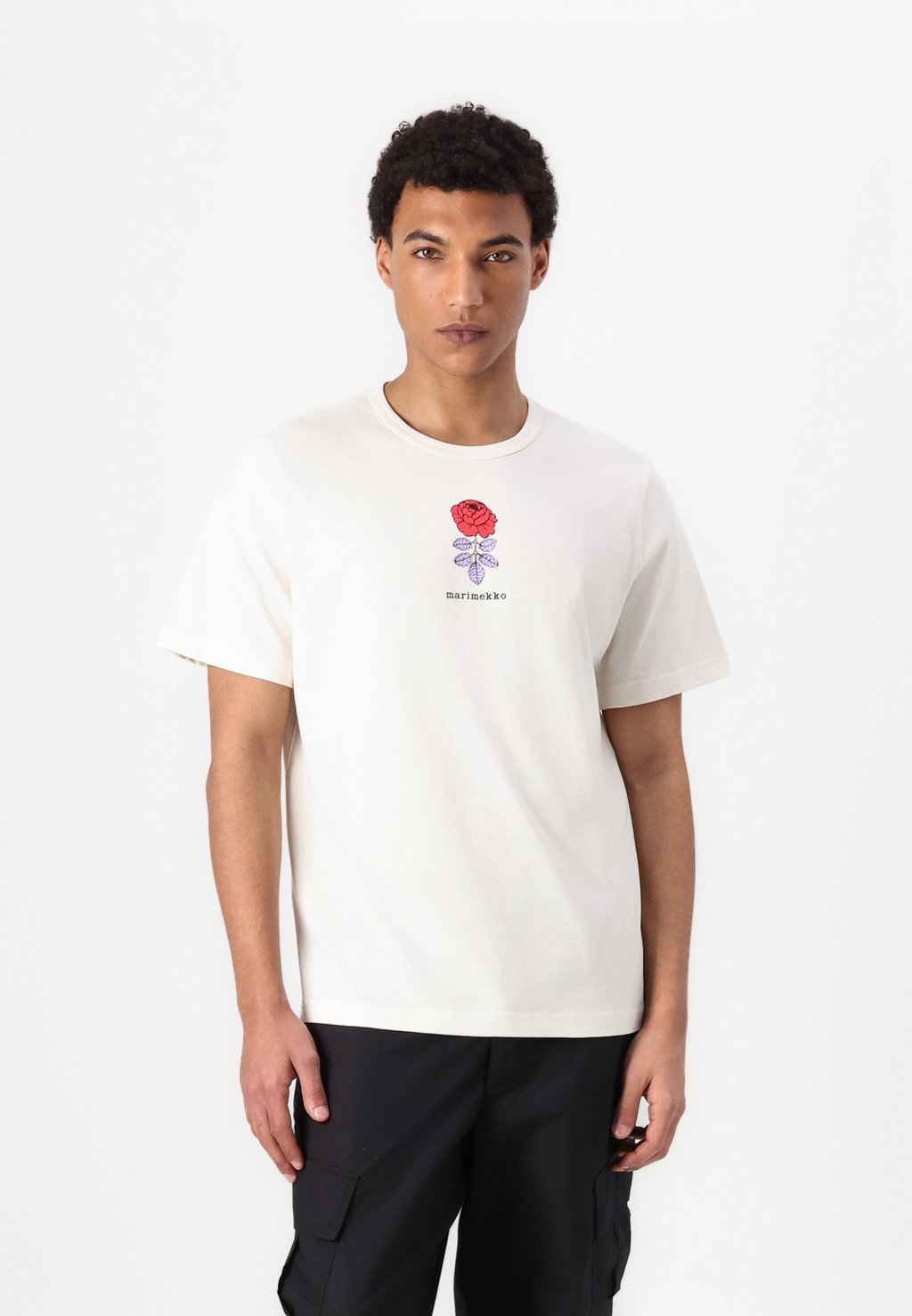 

Футболка с принтом VIHNE VIHKIRUUSU PLACEMENT UNISEX Marimekko, мультиколор