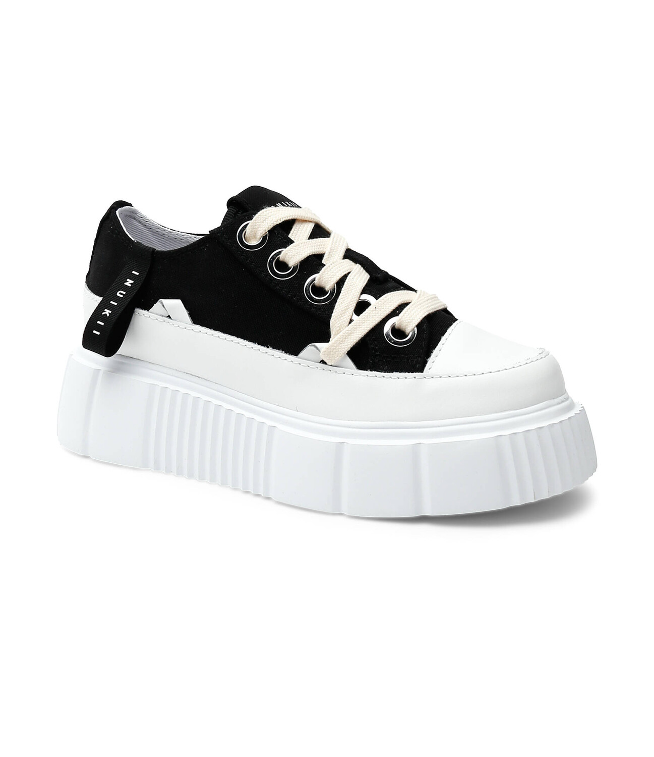 Кеды INUIKII MATILDA CANVAS LOW 23, черный