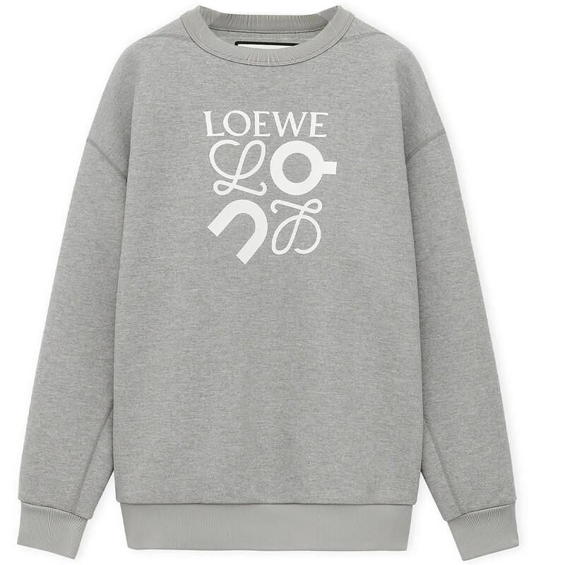 

On X Толстовка унисекс серая Loewe, серый