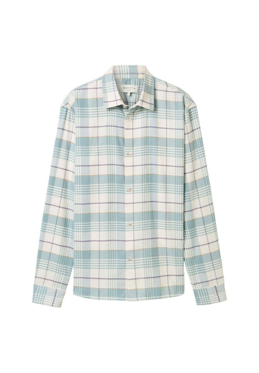

Рубашка MIT KAROMUSTER TOM TAILOR DENIM, мятный