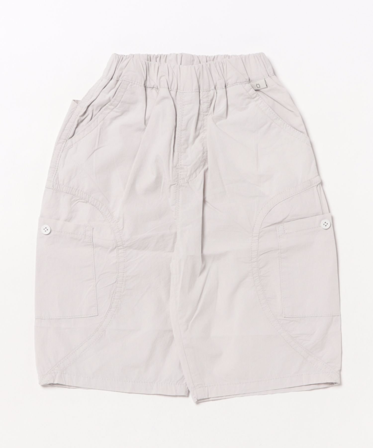 Простые цветные шорты Aimoha Kids, Light gray — фото 3