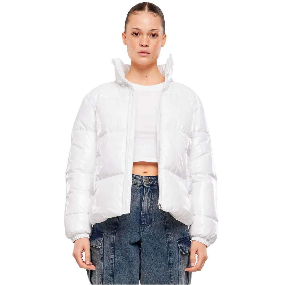 

Куртка Urban Classics Recycled Short Shiny padded, белый