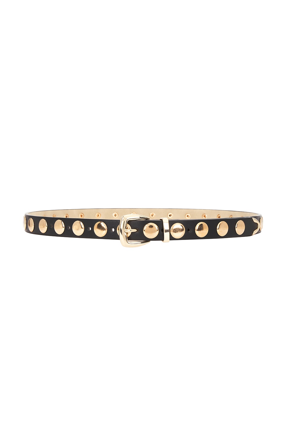 

Ремень с заклепками Petit Moments, black & gold