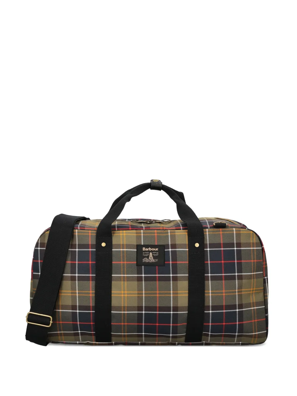 

Дорожная сумка в тартановую клетку Torridon Barbour, черный