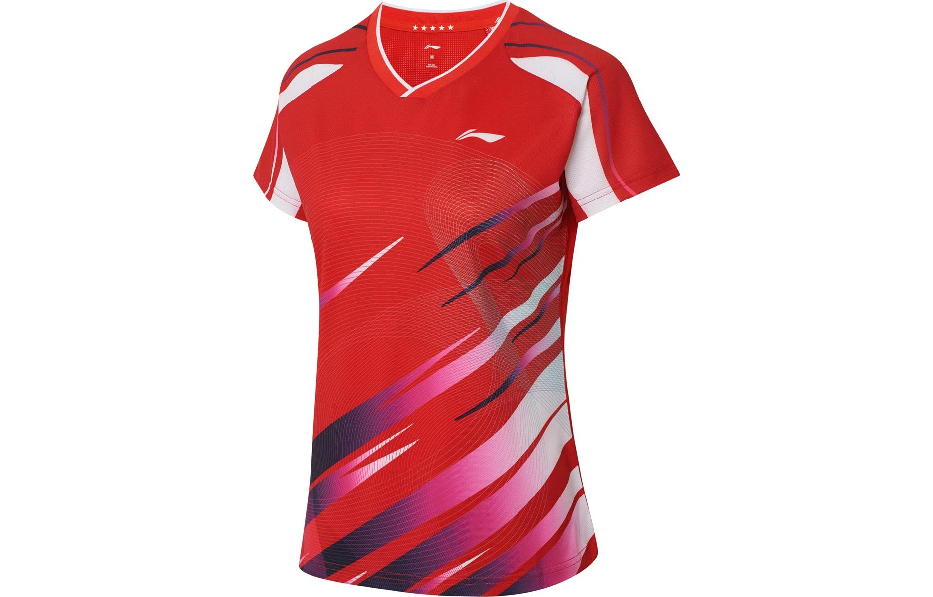 

LINING Женская коллекция для настольного тенниса Flame Red