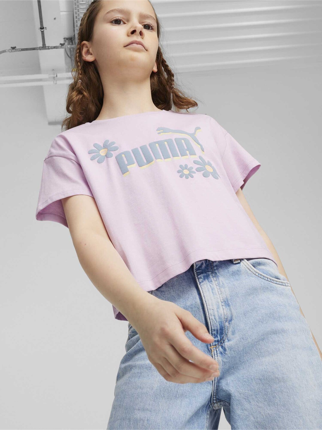 

Футболка Puma GRAPHICS Summer Flower G, фиолетовый