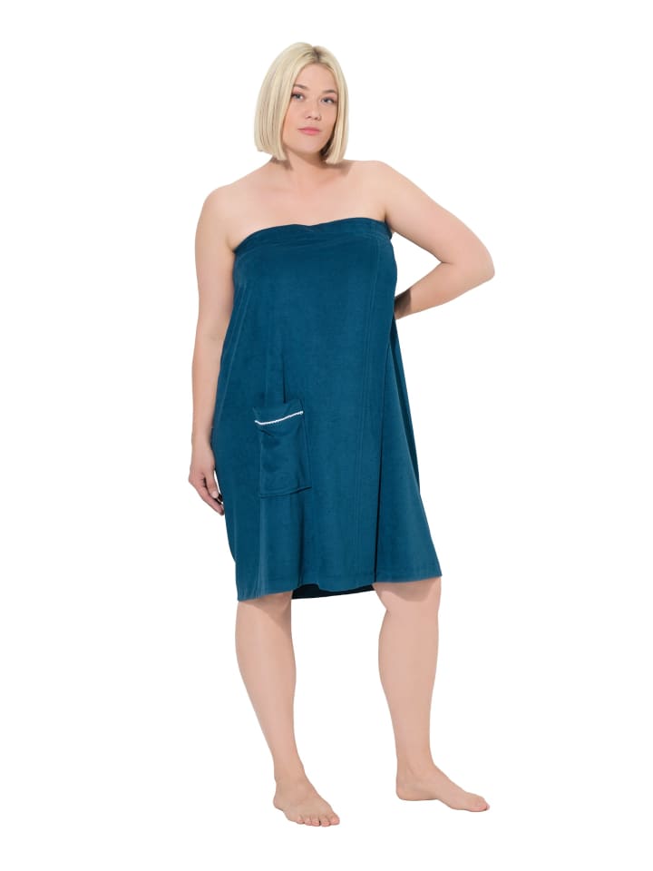 

Ulla Popken Халат цвета бензина