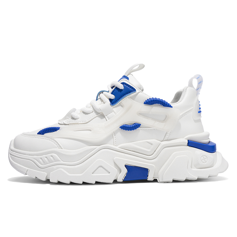 

Мужские кроссовки Low Top с увеличенной высотой и амортизацией Chunky NMR, белый