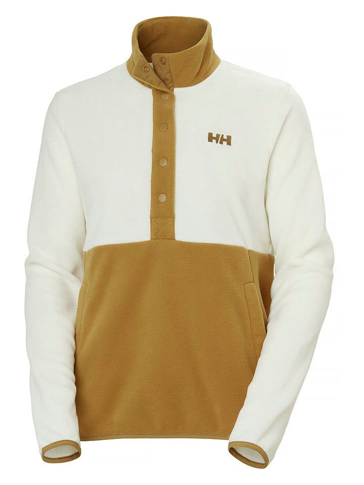 

Флисовый свитер Daybreaker Snap Helly Hansen, цвет creme/hellbraun