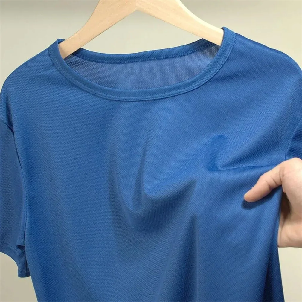 Мужские футболки Quick Dry 2 шт для фитнеса и бега — фото 4