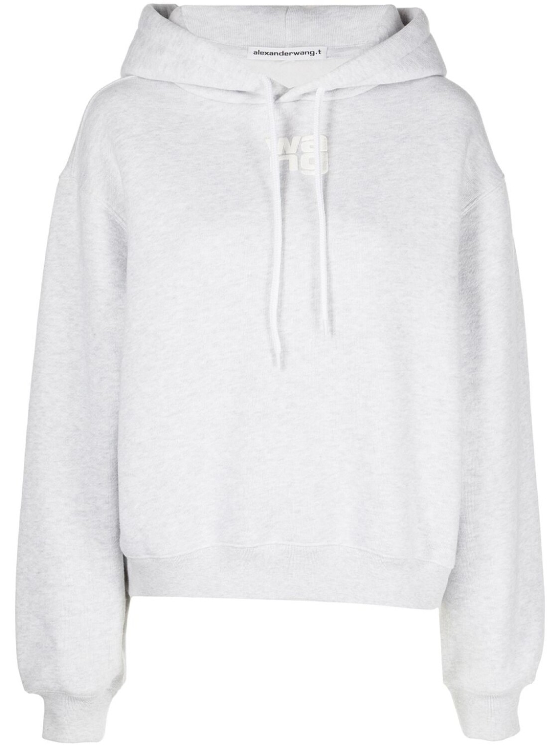 

Alexander Wang худи с логотипом, серый