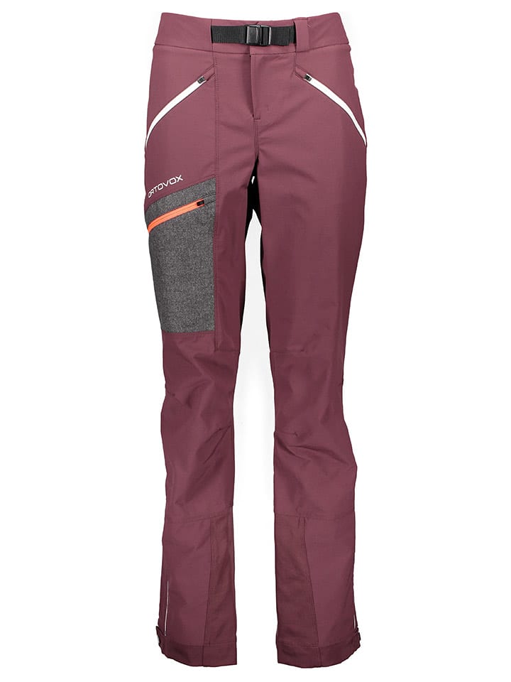

Брюки для лыж и сноуборда ORTOVOX, бордовый