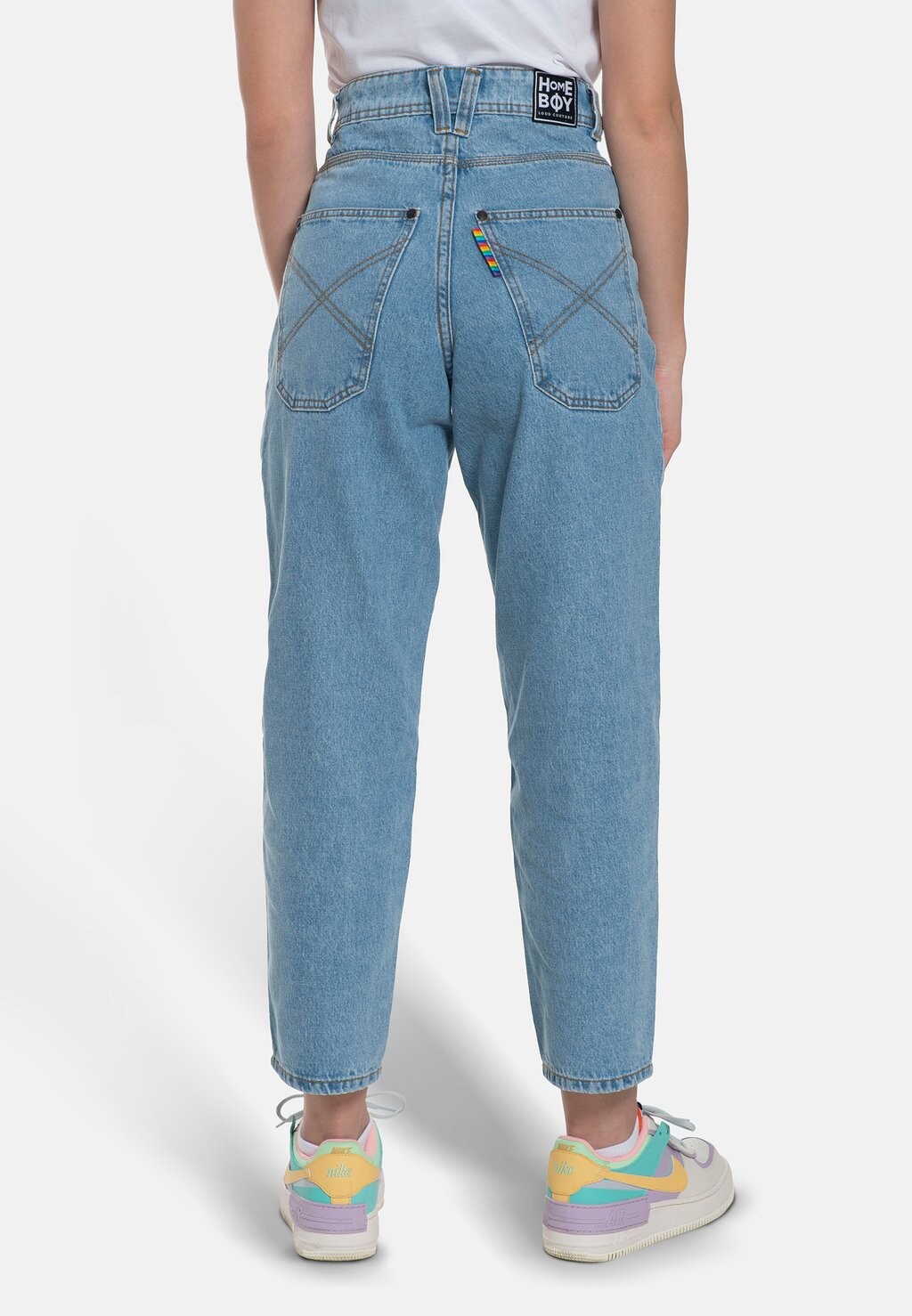 

Джинсы морковного фасона X-Tra Baggy Denim Homeboy, синие